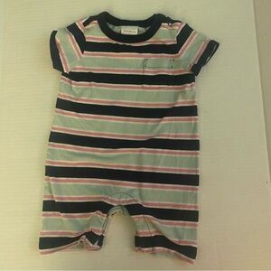 Hanna Andersson Multicolor Baby Romper 3-6 Months GUC